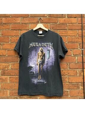 Vintage megadeth countdown to extinction t shirt 2013 M